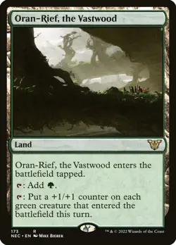 🧙Oran-Rief, The Vastwood R 173 NEO NEC Kamigawa Neon Dynasty MTG - Image 1