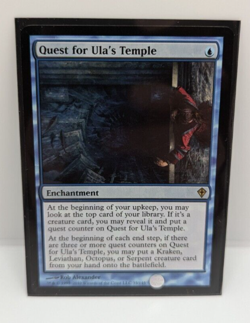 MTG Quest for Ula's Temple Worldwake 35/145 Regular Rare NM - Image 1