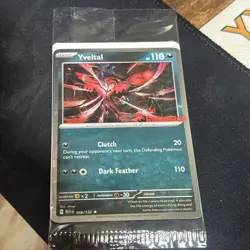 SEALED Yveltal 088/132 Holo Mega Evolution Pokemon Tcg GAMESTOP STAMPED PROMO - Image 1