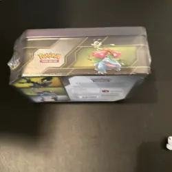 Pokemon TCg Tag Team Tin Pikachu & Zekrom GX Factory Sealed Pokemon Tin1 - Image 5