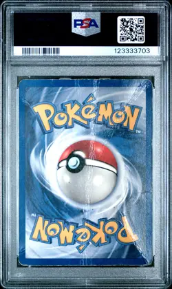 1999 POKEMON FOSSIL 1ST ED #20 GENGAR PSA 1 - Image 2
