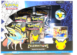 Pokemon TCG 25th Celebrations Zacian LV x Deluxe Enamel Pin Collection BNIB - Image 1