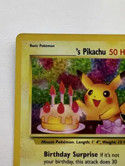 Pokemon TCG - Celebrations: Classic Collection - Birthday Pikachu - 24/53 - NM - Image 4
