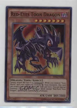 Red-Eyes Toon Dragon Unlimited YuGiOh Shining Victories #SHVI-EN036 - Image 1