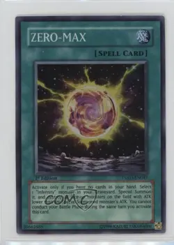 ZERO-MAX 1st Ed. YuGiOh The Shining Darkness #TSHD-EN047 2010 - Image 1