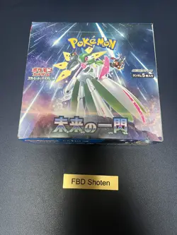 Pokemon Card Future Flash Scarlet Violet sv4M Booster Box Japanese No shrink - Image 1