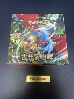 Pokemon Card Ancient Roar Scarlet & Violet sv4K Booster Box Japanese No shrink - Image 1