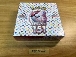 Pokemon Card 151 Scarlet & Violet sv2a Booster Box Japanese w/shrink - Image 1