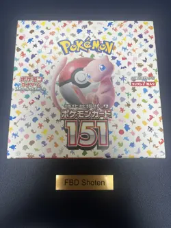 Pokemon Card 151 Scarlet & Violet sv2a Booster Box Japanese No shrink - Image 1