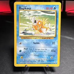 Magikarp 35/102 Base Set Unlimited Pokemon EXC BUY 2 CARDS GET 1 FREE!! - Image 1