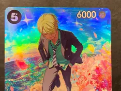 One Piece Card Game Sanji Royal Bloodline SP Special SR ST14-003 NM Japanese - Image 3