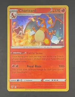 Pokemon Card Charizard 025/185 Cracked Ice Holo - Lightly Played - Image 1