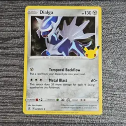 Pokemon TCG Dialga Palkia Basic Cards Celebrations 25th Anniversary Holo Set - Image 2