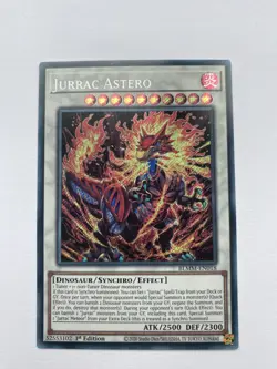 BLMM-EN018 Jurrac Astero : Secret Rare Card : 1st Edition : YuGiOh TCG - Image 1