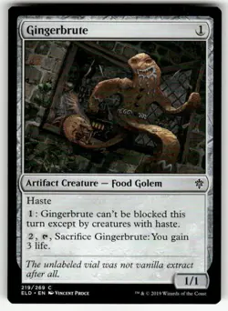 GINGERBRUTE #219 MTG THRONE OF ELDRAINE - Image 1