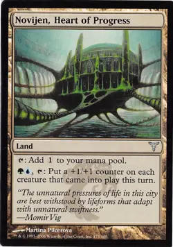 Novijen, Heart of Progress *Uncommon* Magic MtG x1 Dissension SP - Image 1