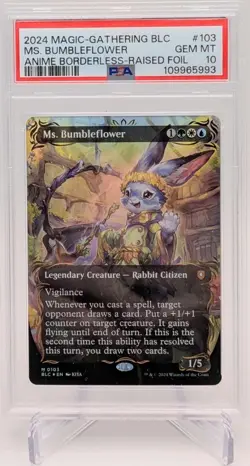 MTG - MS. Bumbleflower - Raised Foil - PSA 10 Gem Mint - Image 1