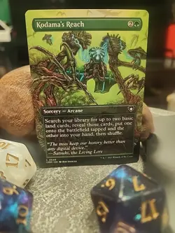 MTG Kodama's Reach - Borderless art - Commander Masters #0649 - Image 1