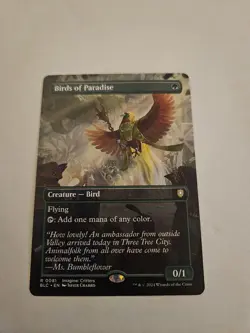Birds of Paradise (Borderless) Commander: Bloomburrow Regular - Image 1