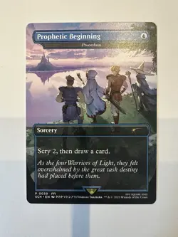 Final Fantasy (5) Prophetic Beginning Preordain MPG Extended art Promo #0039 - Image 1