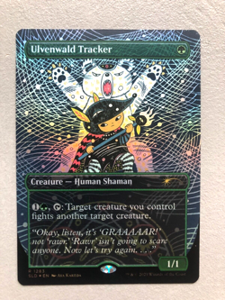 Mtg Carte Magic Secret Lair Ulvenwald Tracker FOIL English NM - Image 1