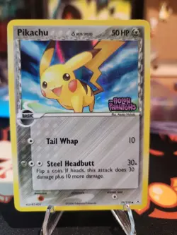 Pokemon TCG: 2006 EX Holon Phantoms Pikachu 79/110 Reverse Holo Stamped MP+ - Image 1