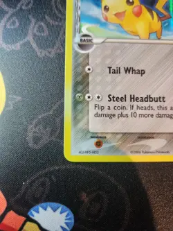 Pokemon TCG: 2006 EX Holon Phantoms Pikachu 79/110 Reverse Holo Stamped MP+ - Image 4