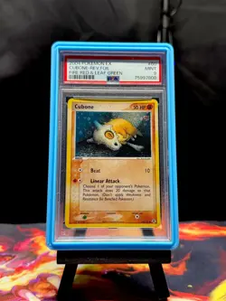 Pokemon EX Fire Red Leaf Green Reverse Holo Cubone 60/112 PSA 9 MINT - Image 1