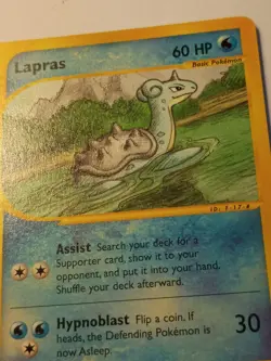 Lapras - 71/144 Skyridge - Pokemon TCG 2003 Nintendo E- Reader - Image 5