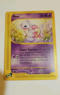 Mew 055/165 Expedition Base Set Non Holo E READER POKEMON - Image 1