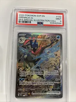 PSA 9 Greninja ex 132 Pokemon Black Star Promo SFA Special Illustration Coll - Image 2
