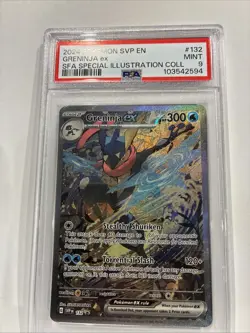 PSA 9 Greninja ex 132 Pokemon Black Star Promo SFA Special Illustration Coll - Image 3
