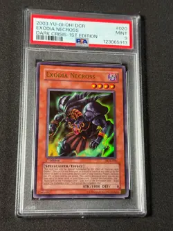 Yugioh PSA 9 Exodia Necross DCR-020 1st Edition Ultra Rare New Cert Clean - Image 1