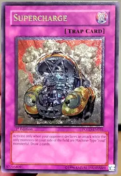 Yugioh Supercharge Power of The Duelist 1st Edition Ultimate Rare POTD-EN056 NM - Image 1