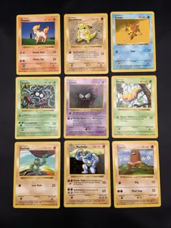 Base Set Shadowless Pokemon Card Lot 1999 WOTC Vintage - Image 1