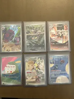 Pokemon TCG Lot Of 6 Illustration Rare Cards All Near Mint - Image 1