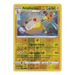 Ampharos 049/198 Chilling Reign Reverse Holo Pokemon Card NM - Image 1