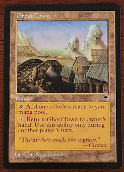 Ghost Town MTG Tempest LP - Image 1