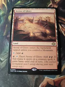 Arena of Glory - Modern Horizons 3 - Near Mint Mtg Magic The Gathering - Image 2