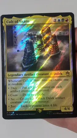 Cult of Skaro (Surge Foil) Universes Beyond: Doctor Who Foil - Image 1