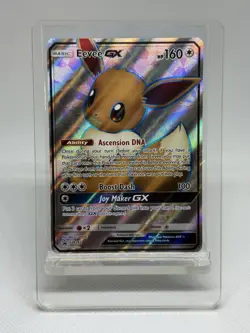 Pokemon TCG Sun & Moon Promo Eevee GX Full Art SM242 - Image 1