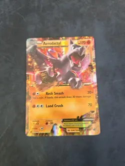 Pokemon TCG Aerodactyl EX XY97 Blackstar Promo DAMAGED - Image 1