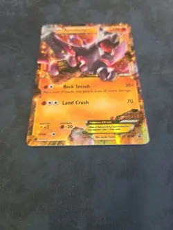 Pokemon TCG Aerodactyl EX XY97 Blackstar Promo DAMAGED - Image 2