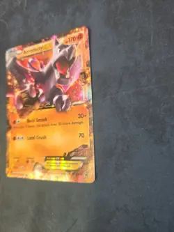 Pokemon TCG Aerodactyl EX XY97 Blackstar Promo DAMAGED - Image 3
