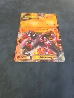 Pokemon TCG Aerodactyl EX XY97 Blackstar Promo DAMAGED - Image 5
