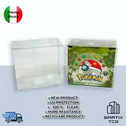 Pokemon Custodia in Plastica Booster Box 36 Protector Case display Harry Potter - Image 5