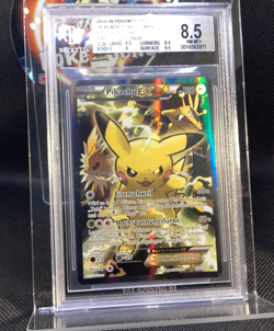 2014 Pokemon XY Black Star Promos Pikachu Ex XY124 rare german - strong BGS 8.5 - Image 3