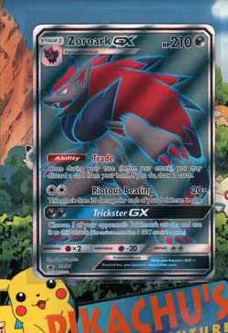 Pokemon TCG Zoroark GX SM84 Full Art Sun & Moon Black Star Promo NM/M - Image 1