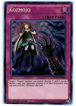Yugioh! LP Kozmojo - BOSH-EN086 - Secret Rare - 1st Edition Lightly Played, Engl - Image 1