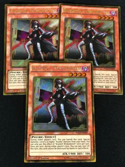 Yugioh Kozmoll Wickedwitch PGL3-EN029 1ST Gold x3 (NM) - Image 1